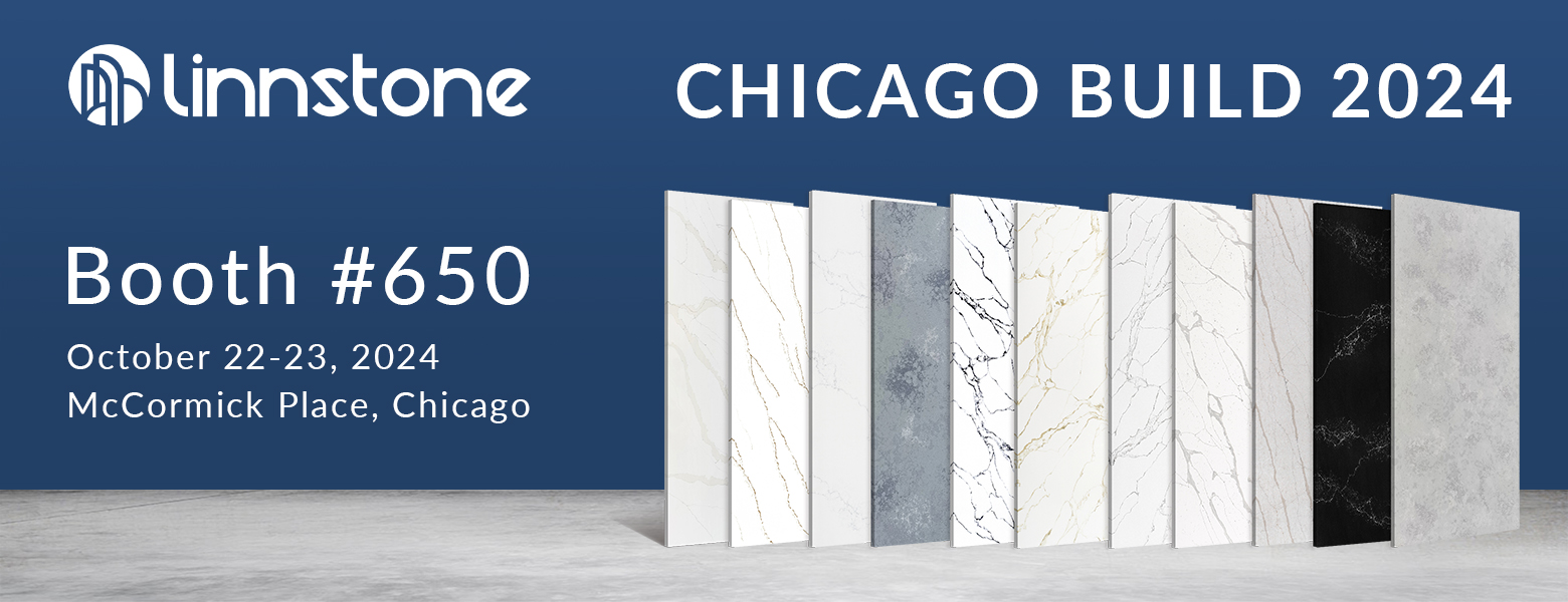 INVITATION: Discover Premium Stone Solutions at Linnstone’s Booth 650, Chicago Build 2024