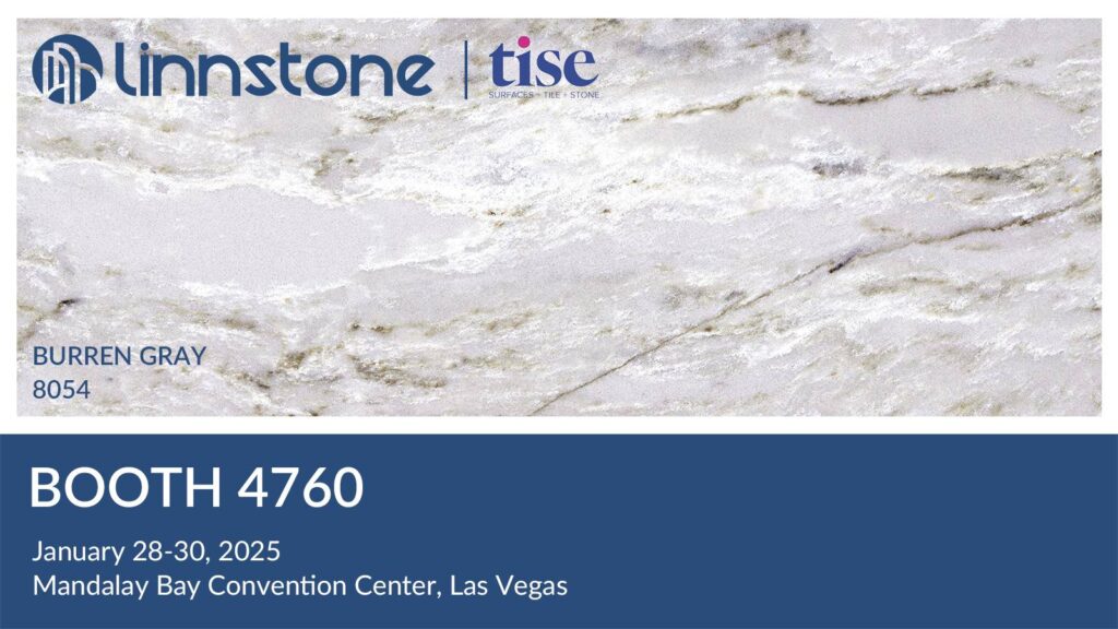 Calacatta Quartz by Linnstone debuts at TISE 2025