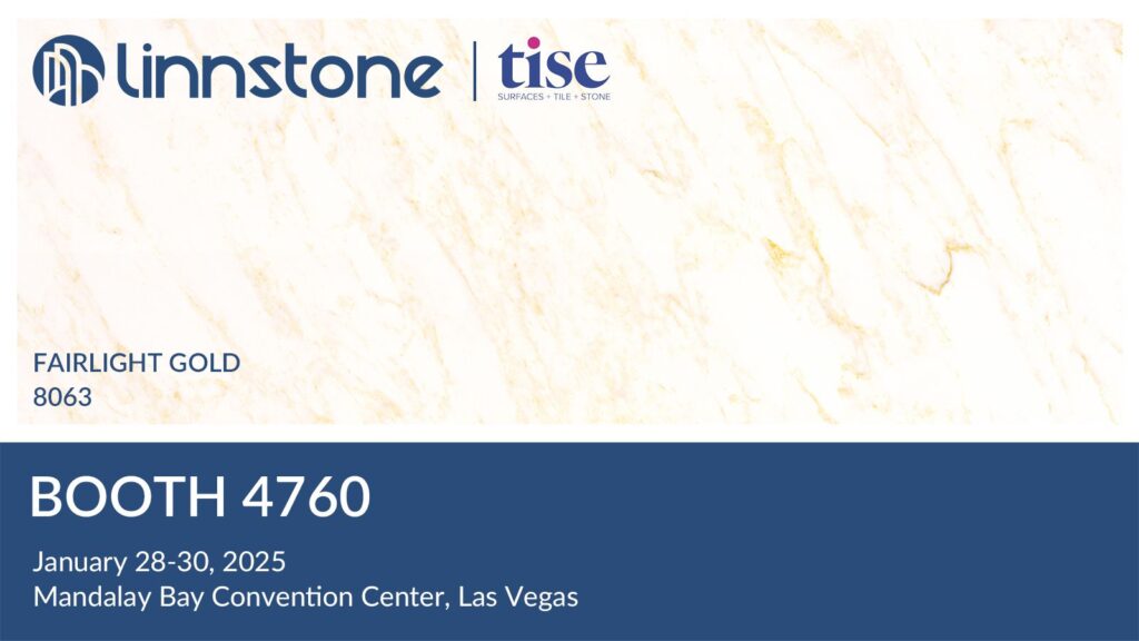 Calacatta Quartz by Linnstone debuts at TISE 2025